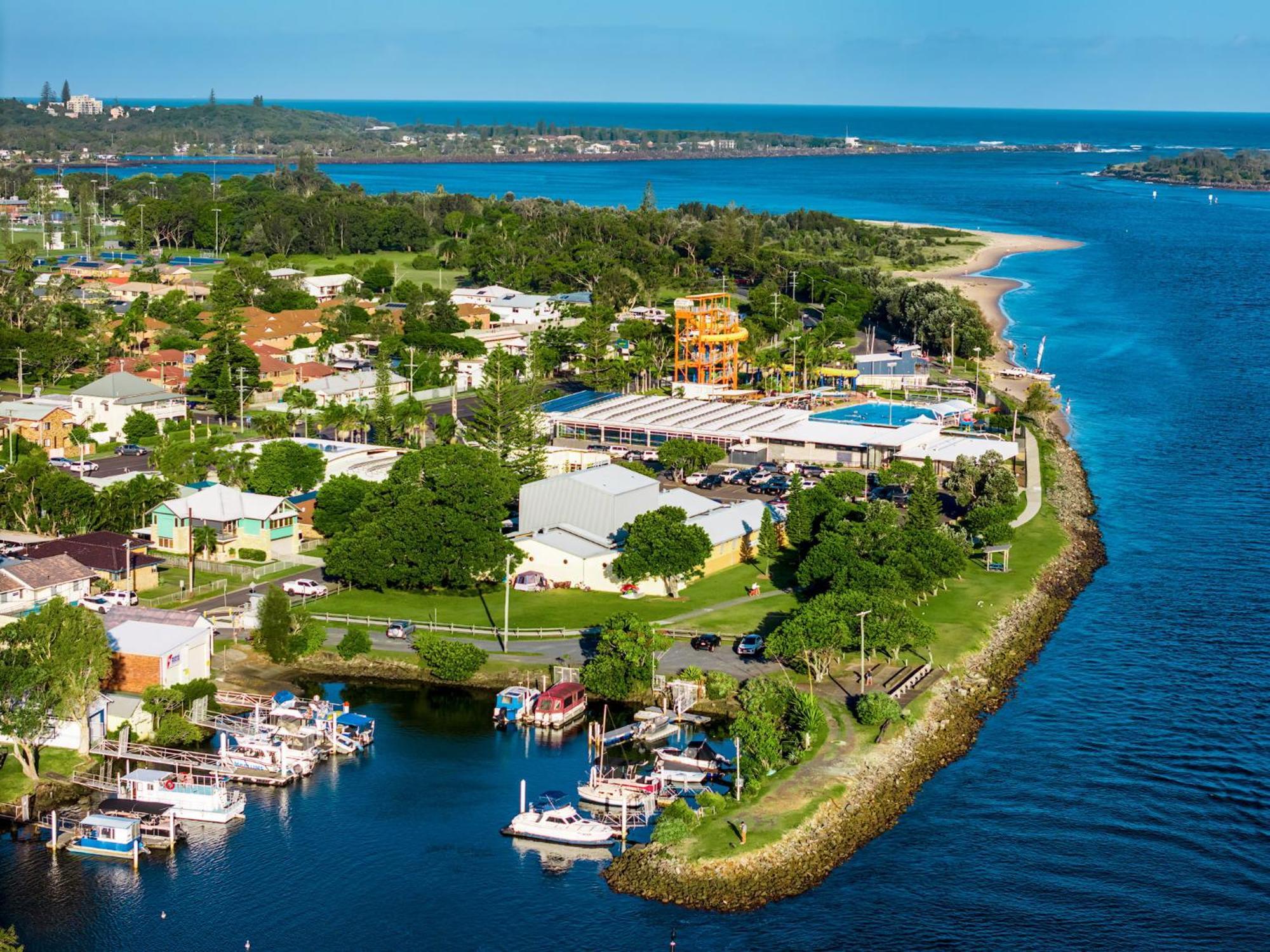 Riverside Holiday Apartments Ballina Buitenkant foto