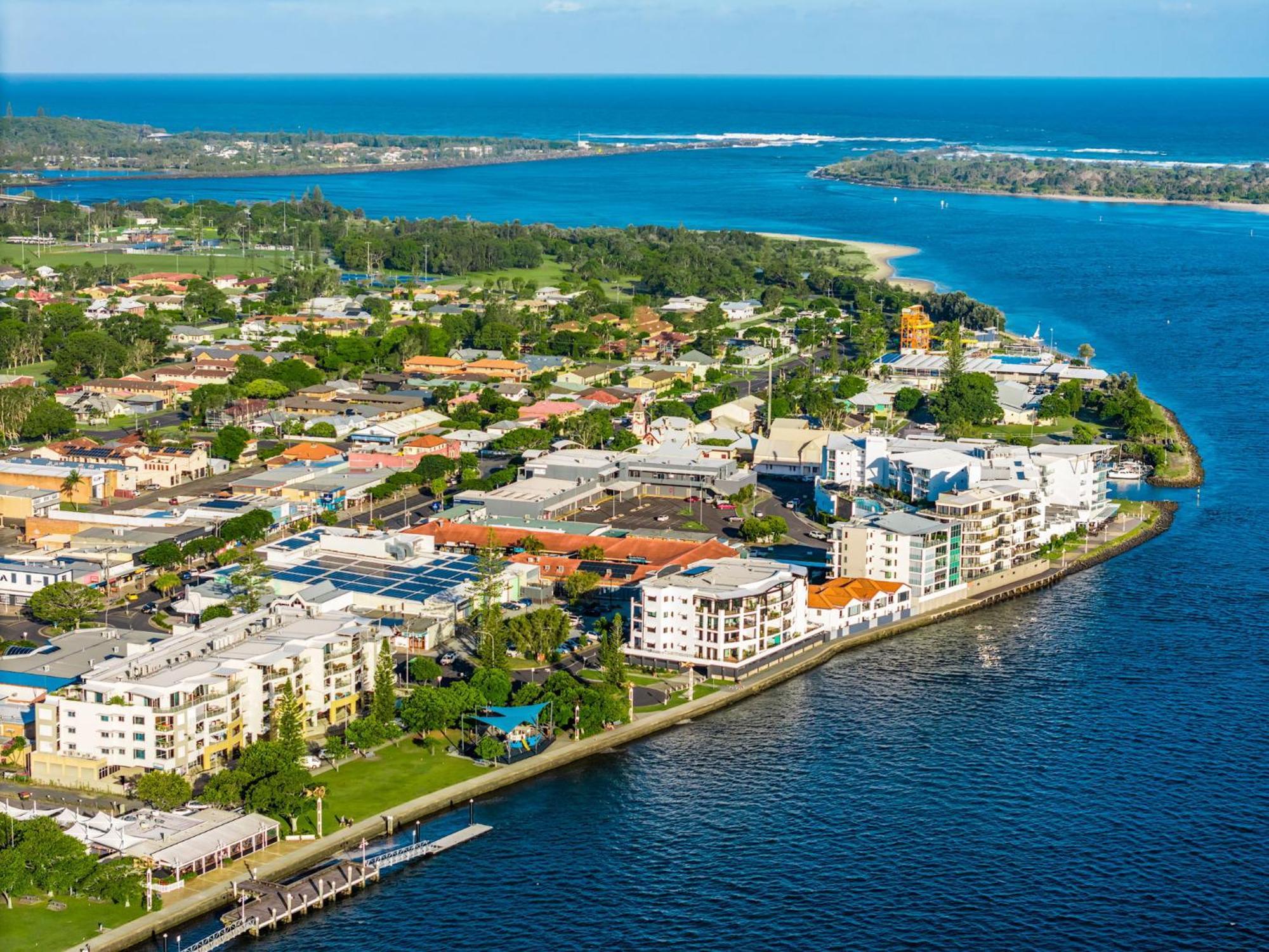 Riverside Holiday Apartments Ballina Buitenkant foto